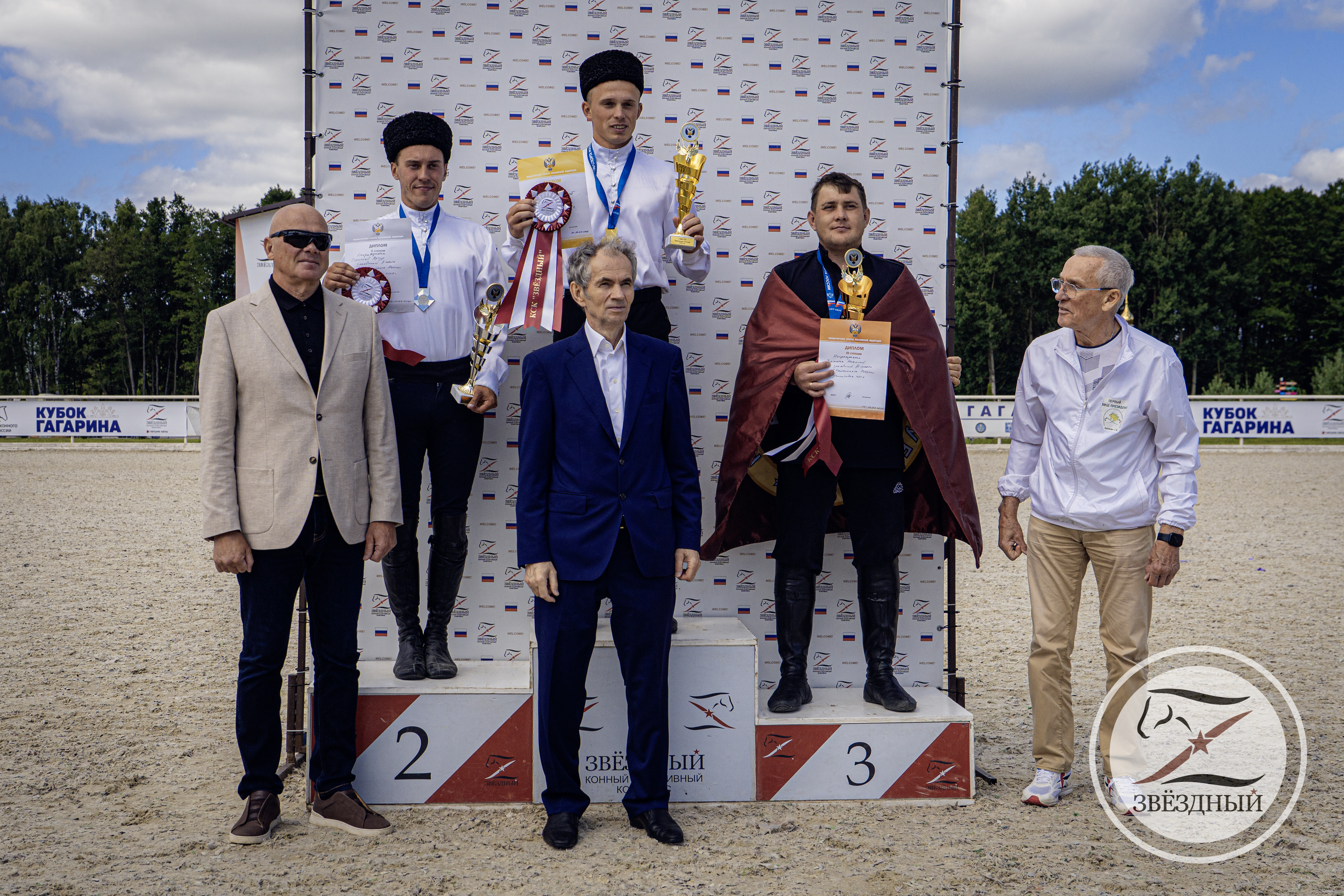 Чемпионат России по джигитовке 2026 завершён — и Московская область встречает своих героев!